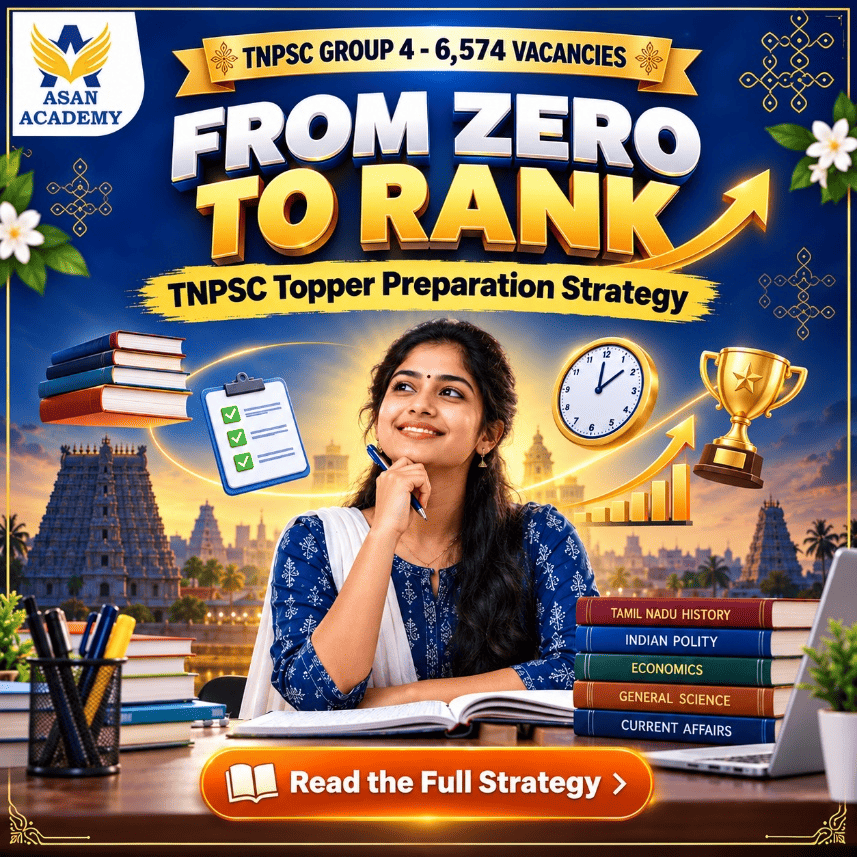 From Zero to Rank: How a TNPSC State Topper Prepared (Strategy Inside)